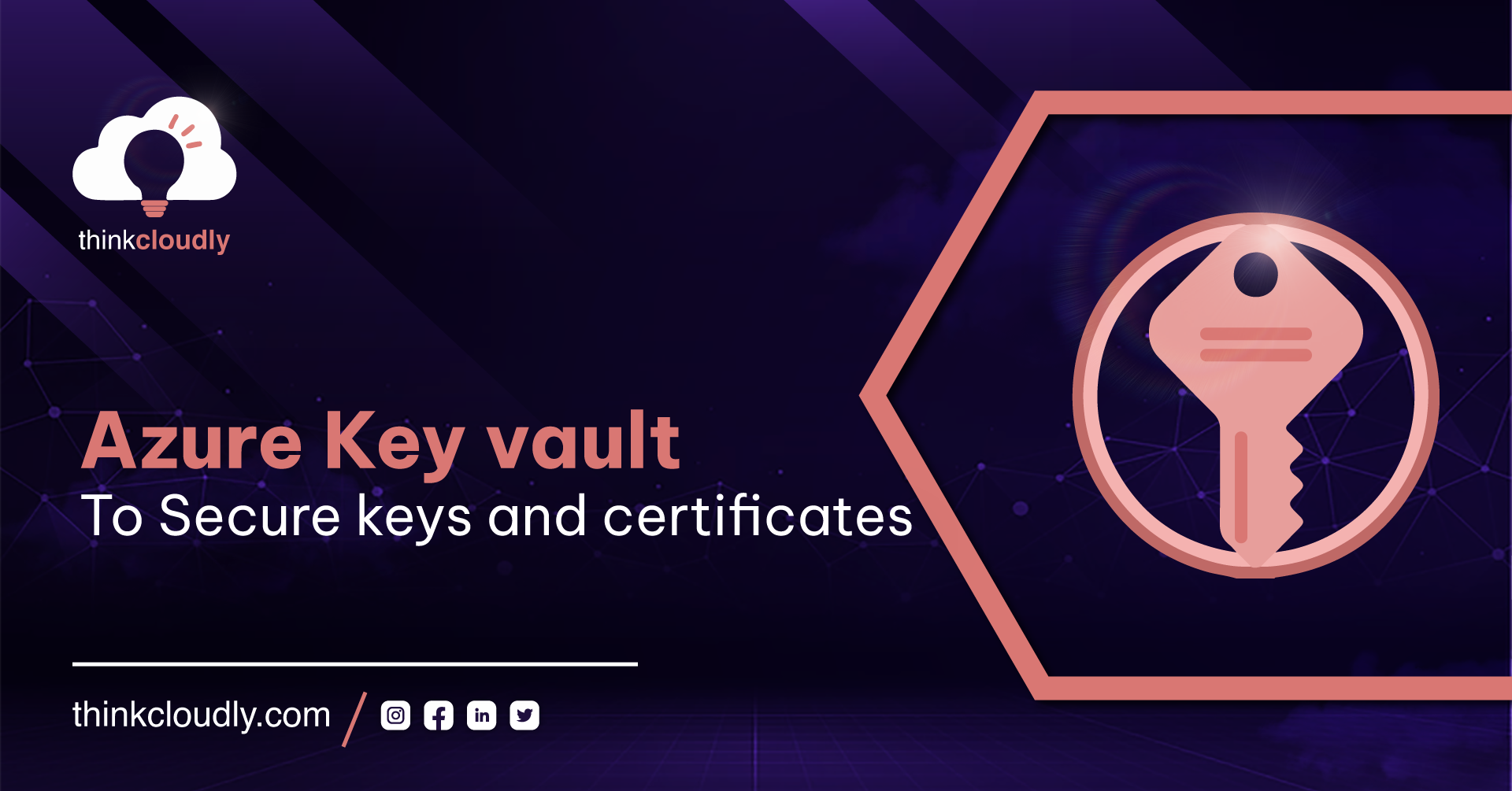 Azure Key vault | To Secure keys and certificates - ThinkCloudly