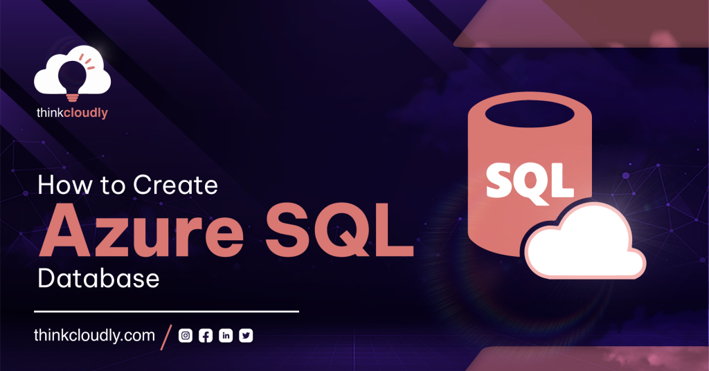 How to create Azure SQL Database