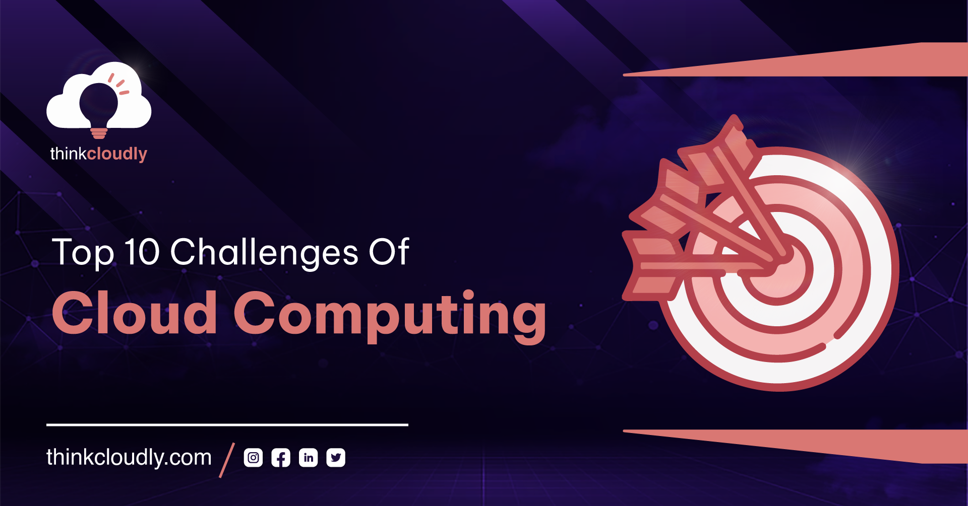 Top 10 Challenges Of Cloud Computing - ThinkCloudly