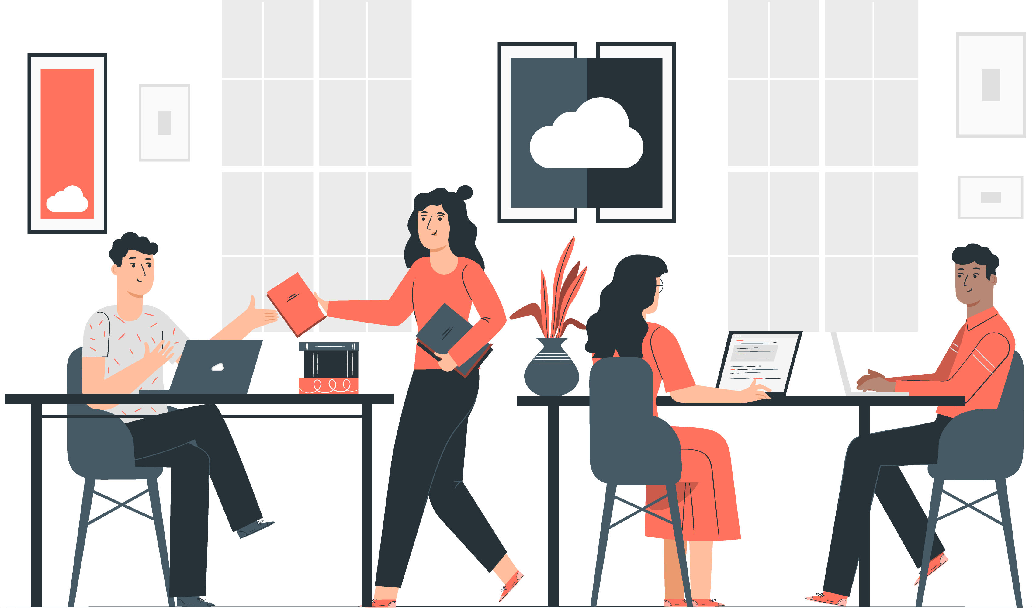 About Us 7 Advantages of Cloud Computing - Thinkcloudly