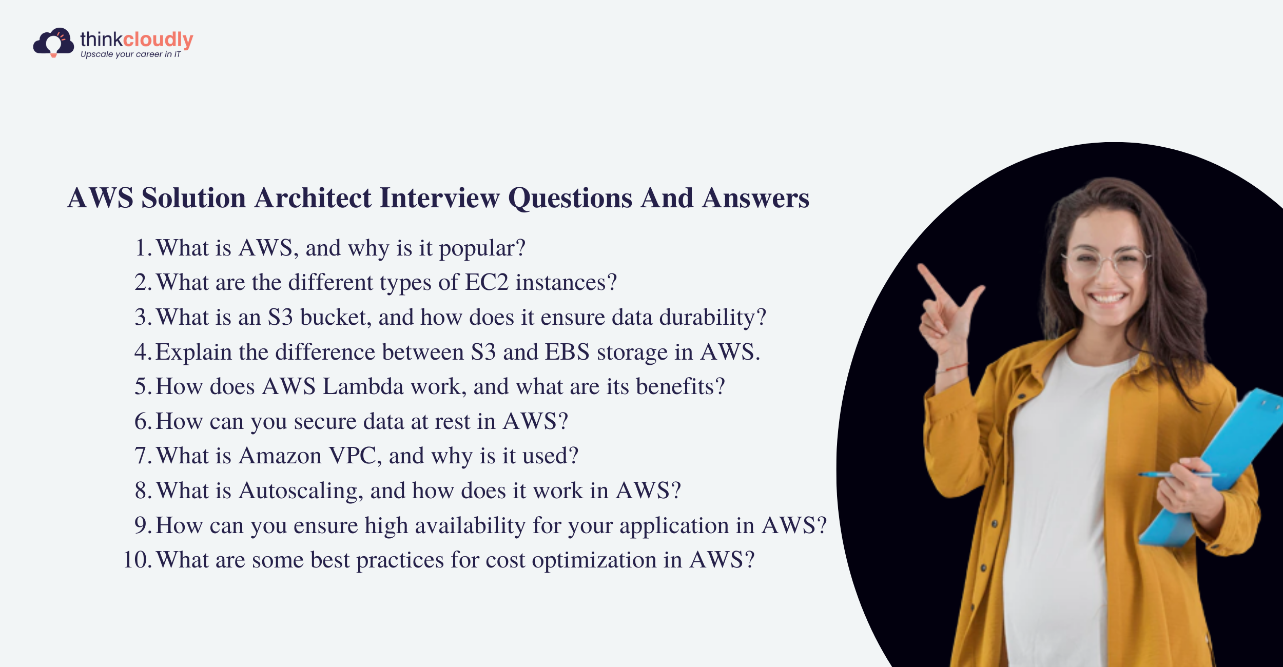 AWS Solution Architect Interview Questions - Thinkcloudly