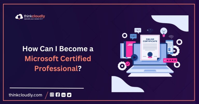How Can I Become a Microsoft Certified Professional - Think Cloudly