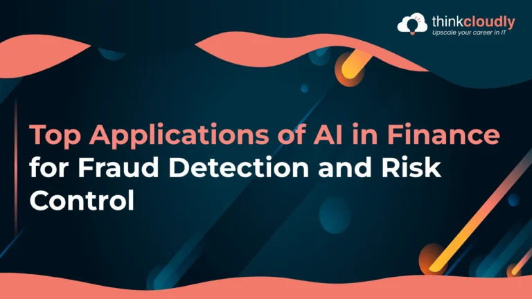 Top applications of AI in finance