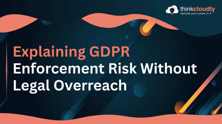 GDPR Enforcement Risk