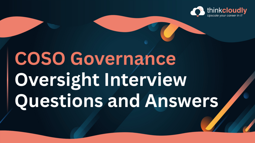 COSO Governance Oversight