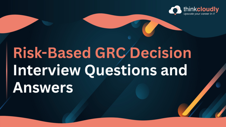 Risk-Based GRC Decision