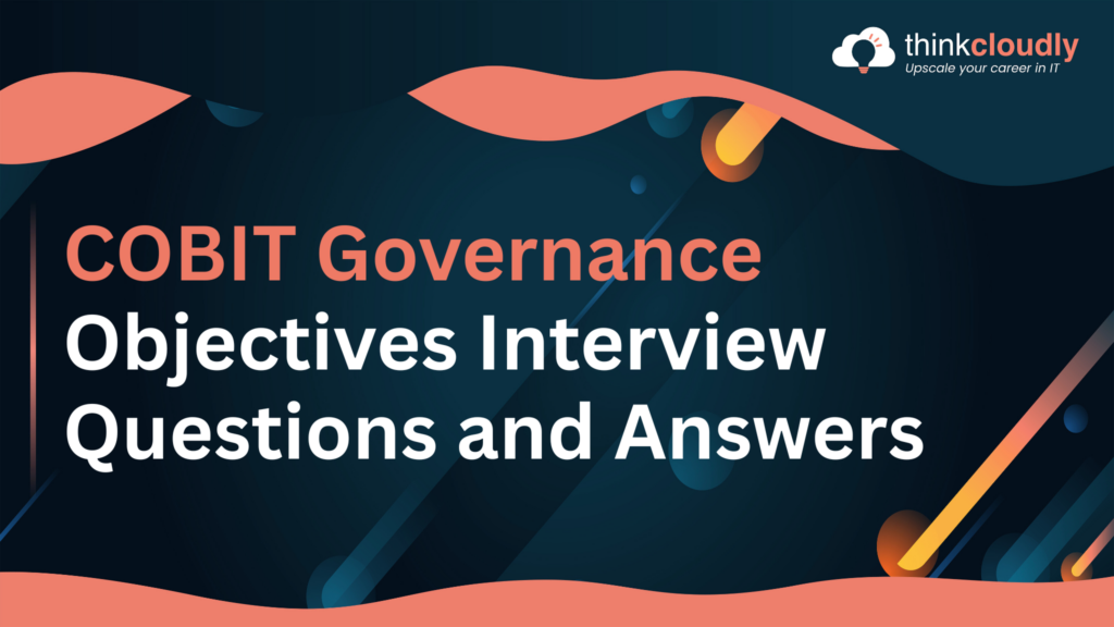 COBIT Governance Objectives