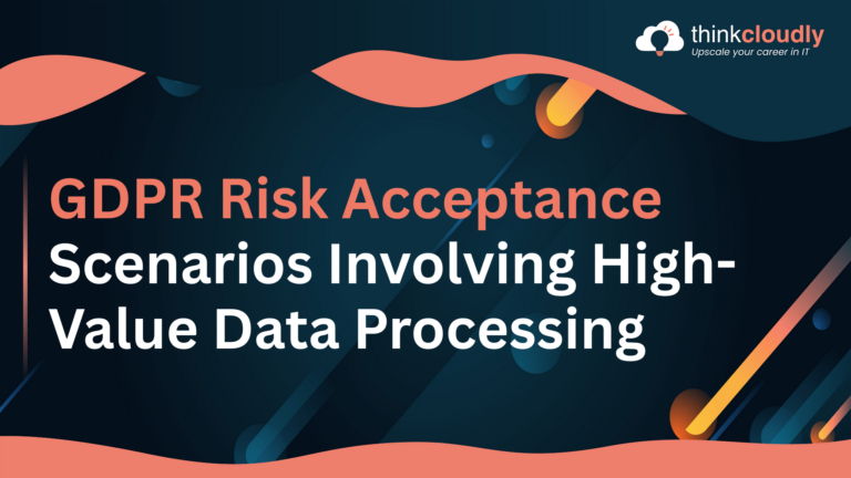 GDPR Risk Acceptance