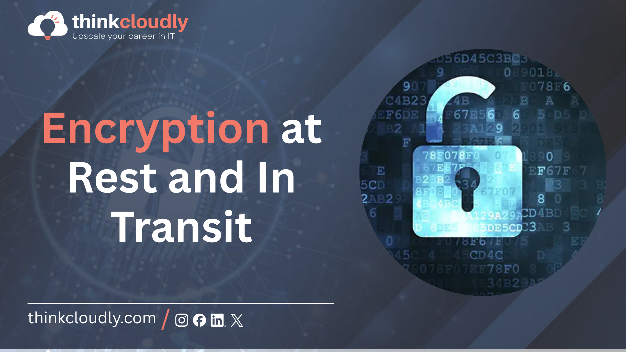 Encryption at Rest and In Transit