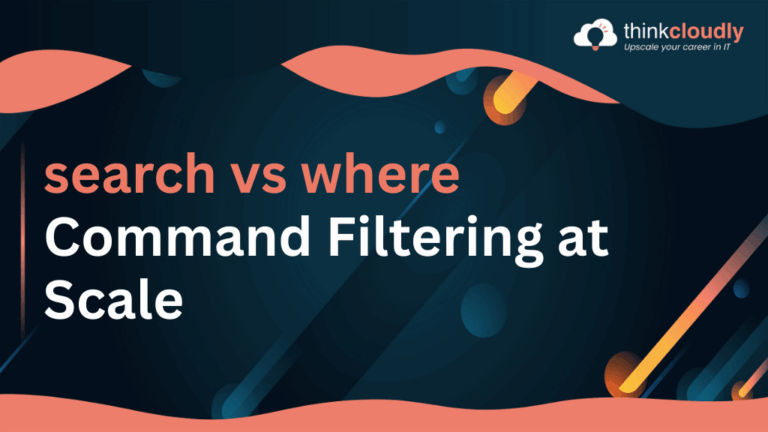 search vs where