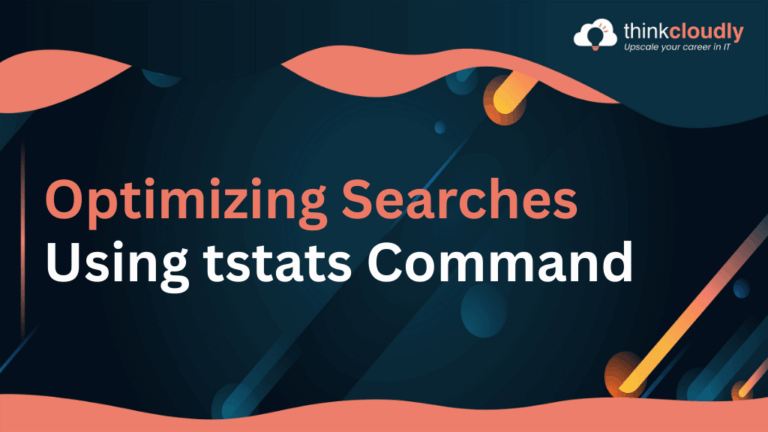 Optimizing tstats