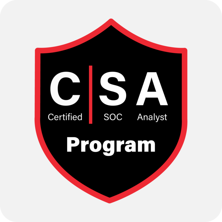 Certified SOC Analyst Program