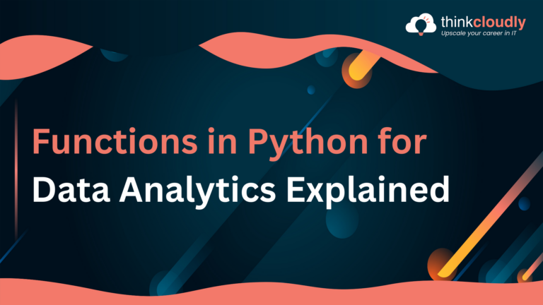 Python Functions for Data Analytics