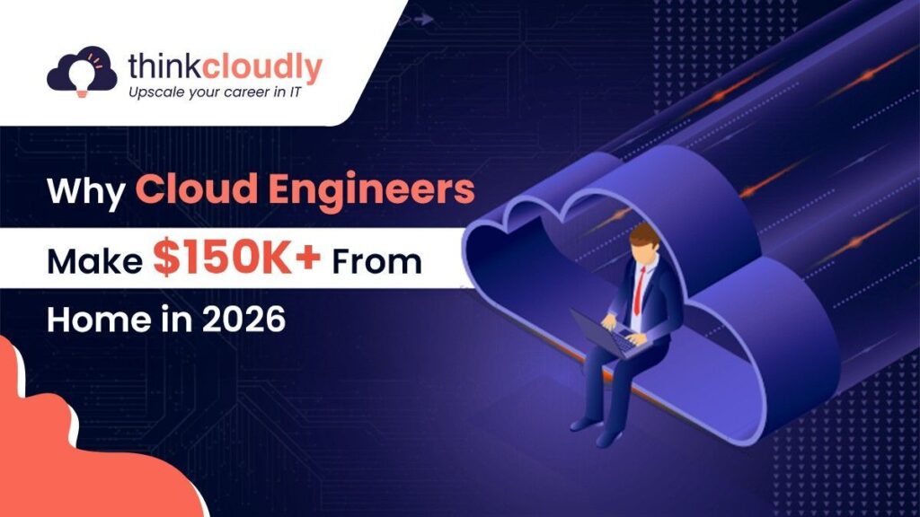 Remote cloud engineer working