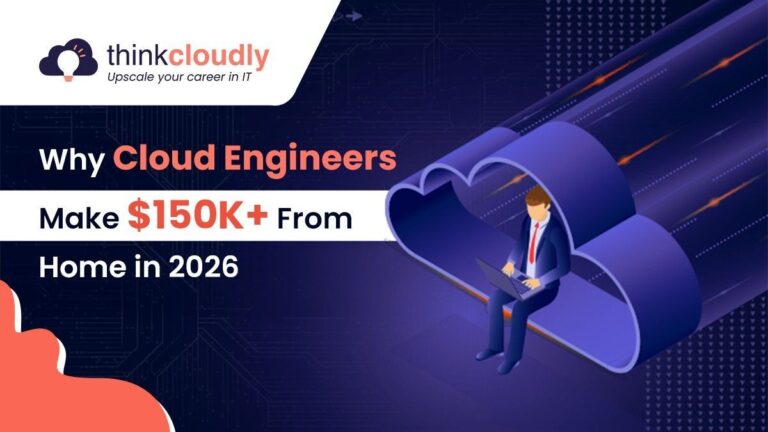 Remote cloud engineer working