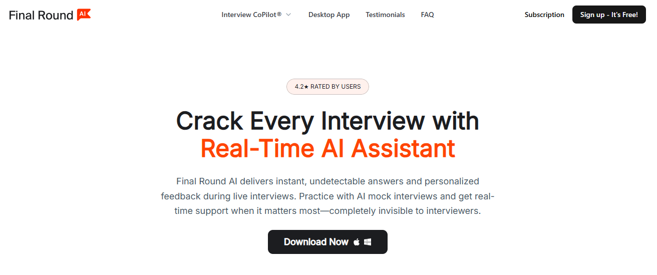 Final Round AI — Best All-in-One Platform Final Round AI