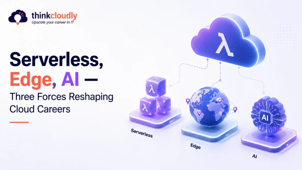Serverless, Edge, AI — Three Forces Reshaping Cloud Careers