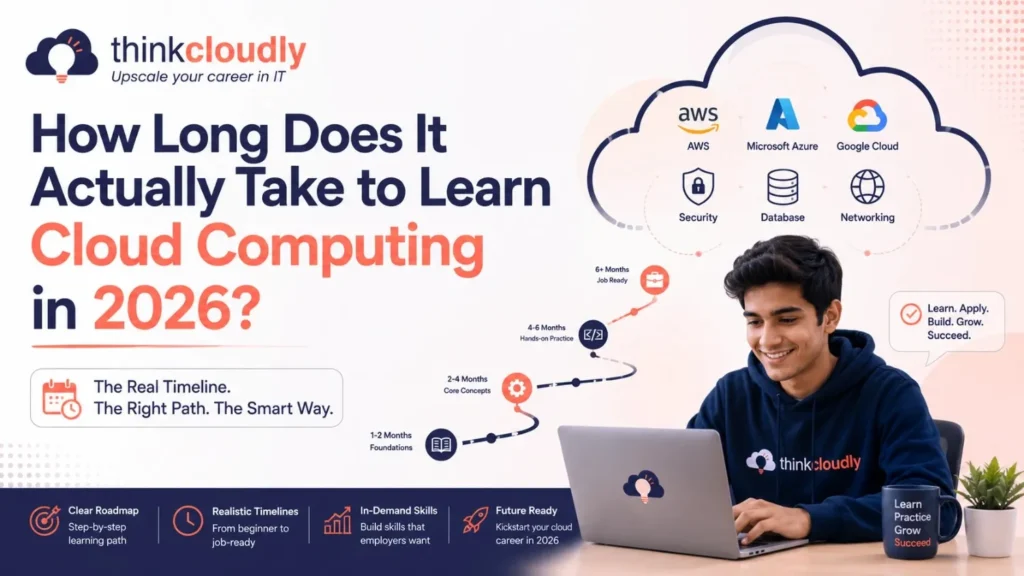 How Long Does It Actually Take to Learn Cloud Computing in 2026