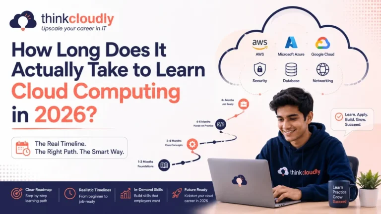 How Long Does It Actually Take to Learn Cloud Computing in 2026