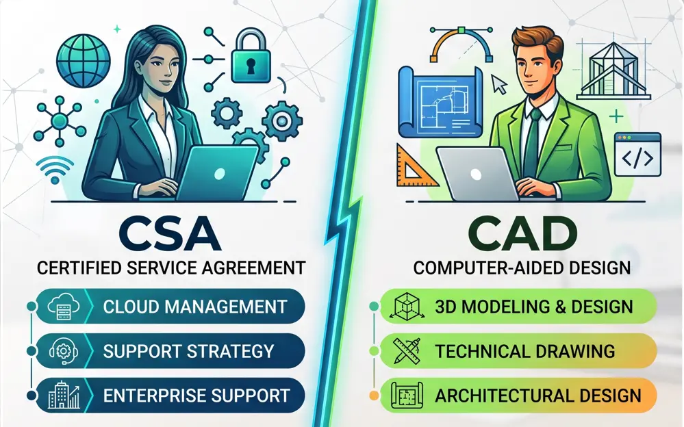 CSA vs. CAD CSA vs. CAD