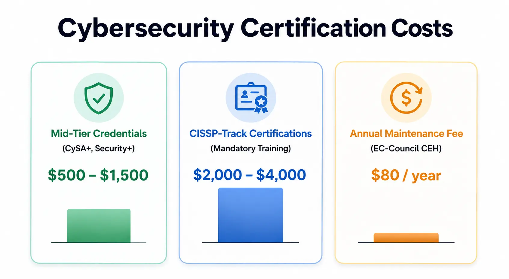 Cybersecurity Certification Cost Cybersecurity Certification Cost