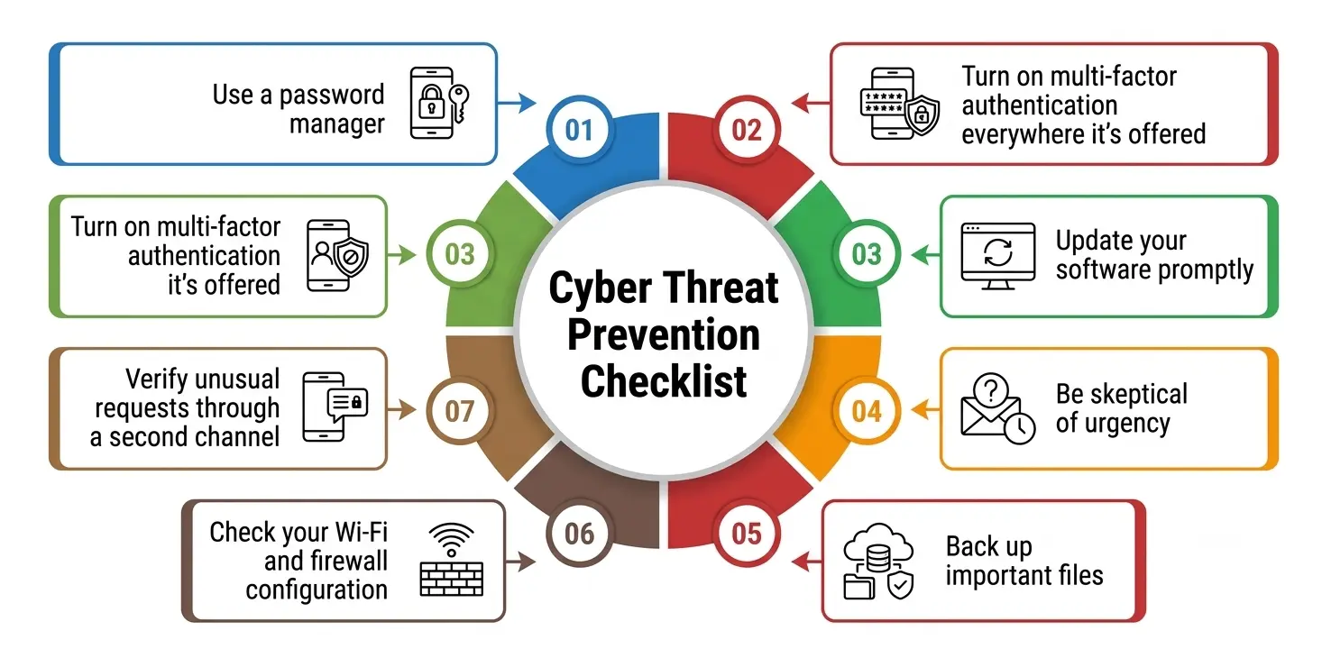 Cyber Threat Prevention Checklist Cyber Threat Prevention Checklist