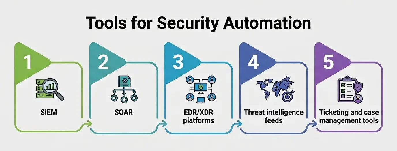 Tools for Security Automation