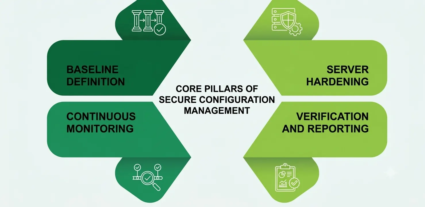 The Core Pillars of Secure Configuration Management The Core Pillars of Secure Configuration Management
