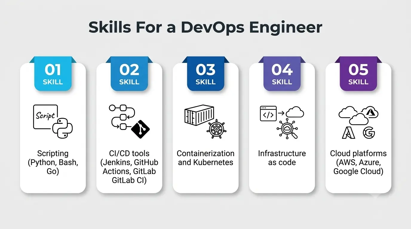 For a DevOps Engineer track For a DevOps Engineer track