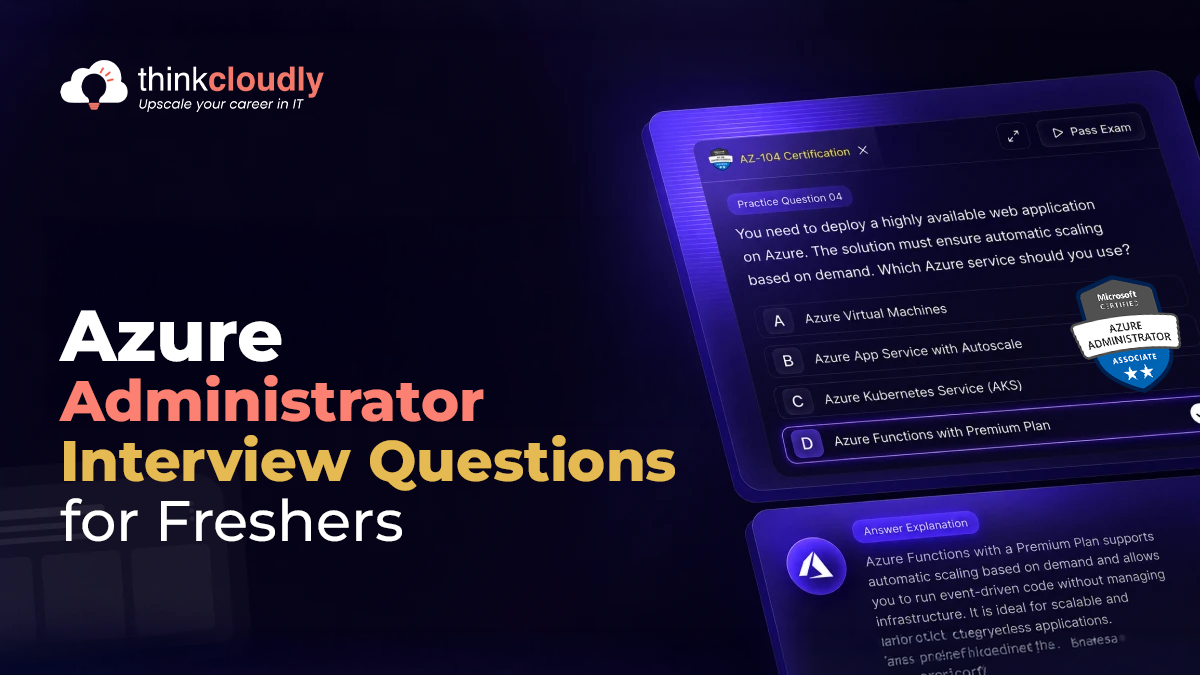 Azure administrator interview questions