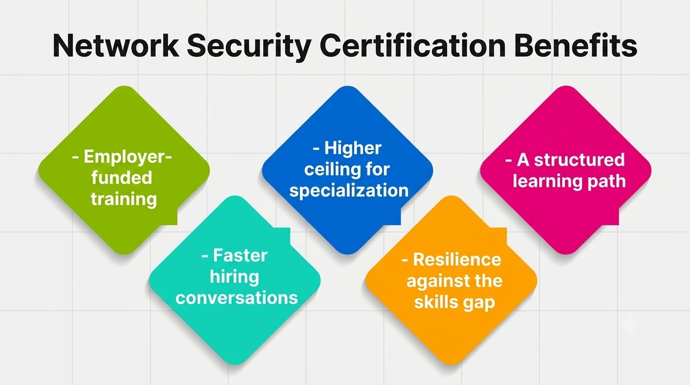 Network Security Certification Benefits Network Security Certification Benefits