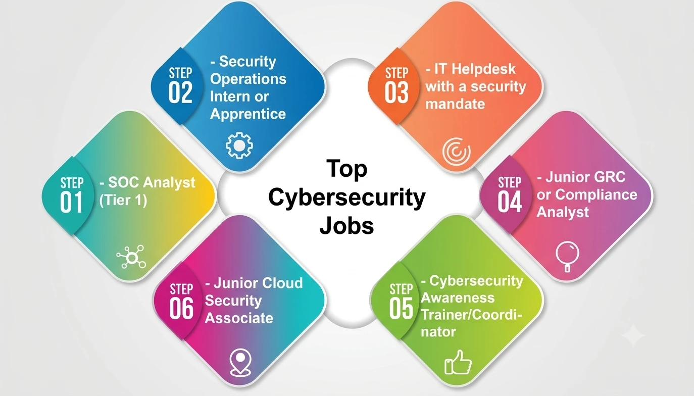 Top Cybersecurity Jobs Top Cybersecurity Jobs