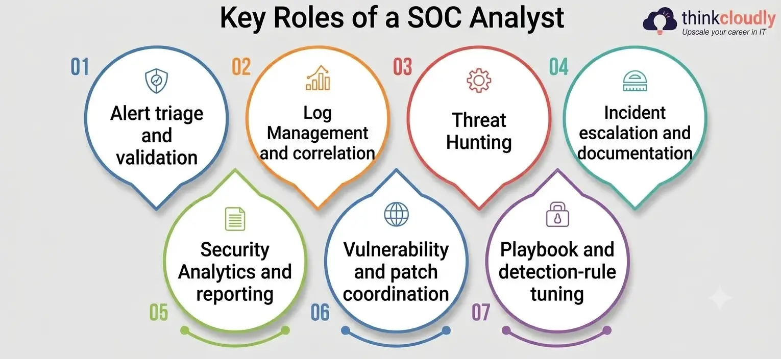 Core Job Roles of a SOC Analyst Core Job Roles of a SOC Analyst